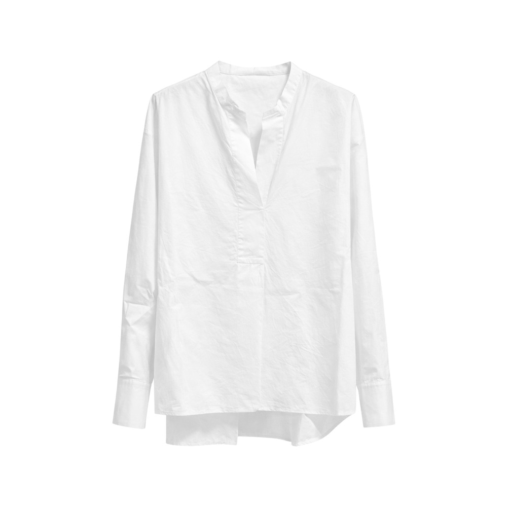 POMANDÈRE Women’s White Cotton Shirt